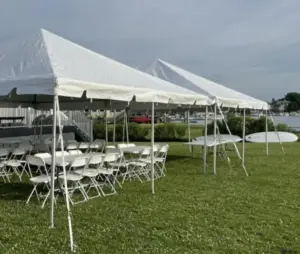 event rentals outdoor set-up